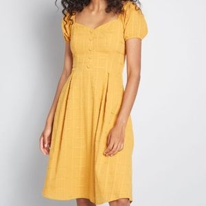 ModCloth XL More The Merrier Cotton Dress